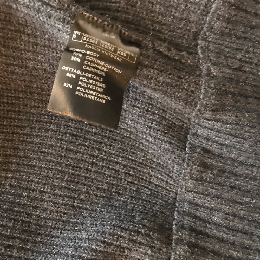 Ermenegildo Zegna Mens Sports ribbed Zippered Cardigan